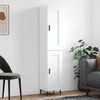 vidaXL Highboard Wei&szlig; 34,5x34x180 cm Holzwerkstoff
