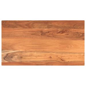 vidaXL Tischplatte 110x70x3,8 cm Rechteckig Massivholz Akazie