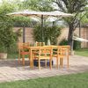 vidaXL Garten Essgruppe 5 pcs Braun Massivholz Akazie