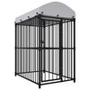 vidaXL Outdoor-Hundezwinger mit &Uuml;berdachung 150x100x175 cm