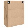 vidaXL Wandschrank Artisan-Eiche 69,5 x 34 x 90 cm Holzwerkstoff