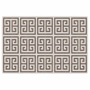 vidaXL Indoor & Outdoor Teppich Mehrfarbig 120x180 cm Rutschfest