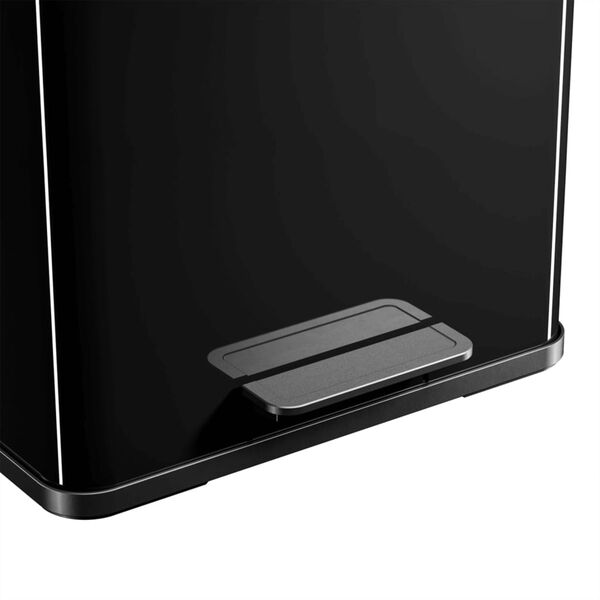 Hailo Tretm&uuml;lleimer Oko Duo Plus Gr&ouml;&szlig;e L 17L + 9L Schwarz 0630-260