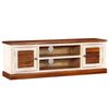 vidaXL TV-Schrank Massivholz Akazie Mango 120x30x40 cm