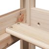 vidaXL Tagesbett mit Dach 90x200 cm Massivholz Kiefer