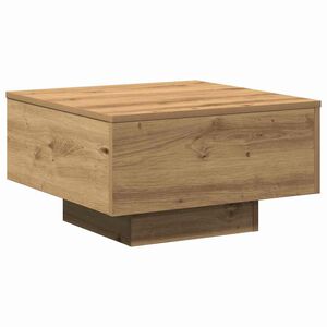vidaXL Couchtisch Artisan-Eiche 55 x 55 x 31 cm