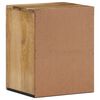 vidaXL Bad-Wandschrank 38x33x48 cm Massivholz Mango