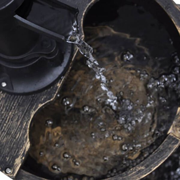 vidaXL Kaskadenbrunnen Handwasserpumpe-Design