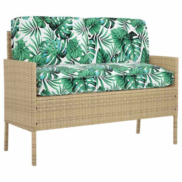 vidaXL Kissenset Blatt 3 pcs Blattmuster Oxford-Stoff