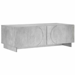 vidaXL Couchtisch Betongrau 102 x 50,5 x 35 cm Holzwerkstoff