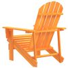 vidaXL Adirondack-Gartenstuhl Massivholz Tanne Orange