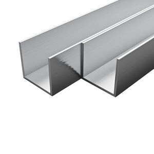 vidaXL Molding Aluminium