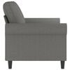 vidaXL 2-Sitzer-Sofa Dunkelgrau 120 cm Stoff