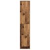 vidaXL Highboard Altholz 35 x 39 x 168 cm Holzwerkstoff