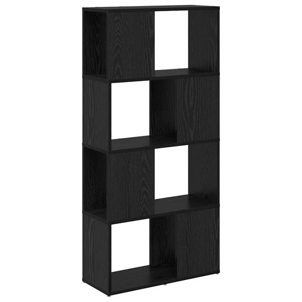 vidaXL TV-Schrankset Schwarz 60 x 24 x 125,5 cm Holzwerkstoff