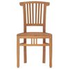 vidaXL 3-tlg. Garten-Essgruppe Massivholz Teak