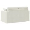 vidaXL Sofa Creme Gesamtabmessungen: 138 x 78 x 80 cm (B x T x H) Samt