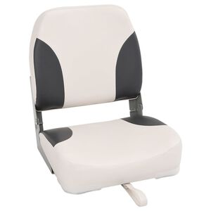 vidaXL Bootssitz mit Befestigungsgurt Klappbar 41x36x48 cm