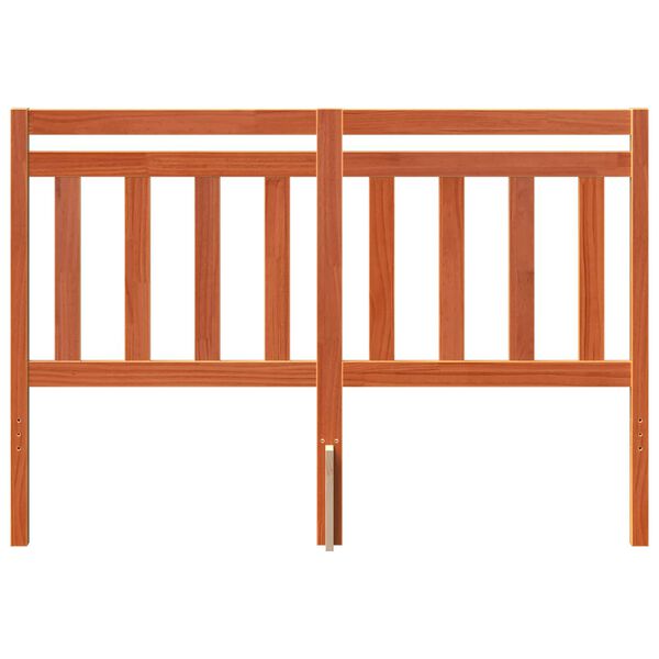 vidaXL Kopfteil mit Kopfteil Wachsbraun 155,5 x 100 cm