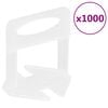 vidaXL Fliesen-Nivellierclips 1000 Stk. 1,5 mm