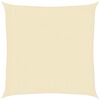 vidaXL Sonnensegel 160 g/m&sup2; Creme 2,5x2,5 m HDPE