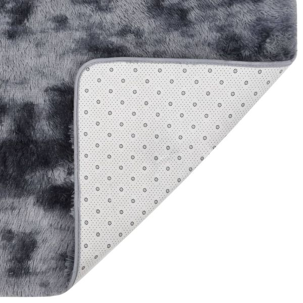 vidaXL Shaggy-Teppich Anthrazit 200x140 cm