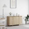 vidaXL Sideboard Sonoma-Eiche 120 x 41 x 75 cm Holzwerkstoff