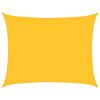 vidaXL Sonnensegel 160 g/m&sup2; Rechteckig Gelb 6x8 m HDPE