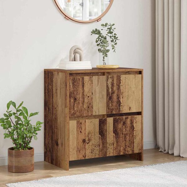vidaXL Sideboard Altholz 70 x 41 x 75 cm Holzwerkstoff