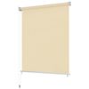 vidaXL Au&szlig;enrollo 200 x 230 cm Cremewei&szlig;