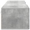 vidaXL Holzschrank Beton Grau 150 x 39 x 30 cm Holzwerkstoff