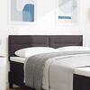 vidaXL Kopfteil Dunkelbraun 144 cm Stoff