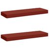 vidaXL 2-teilige Bankkissen VUGHT 2 stk. 100 % Polyester Rot