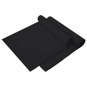 vidaXL Sporthandt&uuml;cher 2 stk. Schwarz 140 x 70 cm