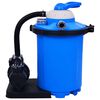vidaXL Sandfilterpumpe mit Timer 550 W 50 L