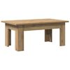 vidaXL Couchtisch Artisan-Eiche 100x60x42 cm Holzwerkstoff