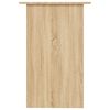 vidaXL Schreibtisch Sonoma-Eiche 90x50x74 cm Holzwerkstoff