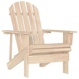 vidaXL Adirondack-Gartenstuhl Massivholz Tanne