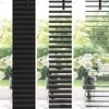 vidaXL Venetianer Jalousie Verstellbar Schwarz 213 x 100 cm PVC
