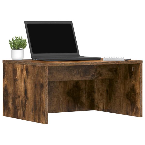 vidaXL Wandtisch Ger&auml;ucherte Eiche 60 x 45 x 30 cm Holzwerkstoff