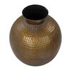 HSM Collection Vase Padua Gro&szlig; 40x45 cm Gold und Grau