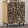 vidaXL Beistellschrank 60x33x75 cm Massivholz Mango