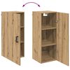 vidaXL Highboard Artisan-Eiche 69,5 x 34 x 180 cm Holzwerkstoff