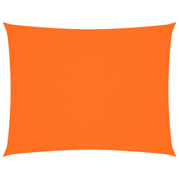 vidaXL Sonnensegel Oxford-Gewebe Rechteckig 2x3,5 m Orange