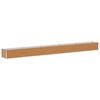 vidaXL Hochbeet Hellbraun 485 x 50 x 36 cm Verzinkter Stahl