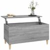 vidaXL Couchtisch Grau Sonoma 90x44,5x45 cm Holzwerkstoff