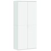 vidaXL Highboard Wei&szlig; 80x35x180 cm Holzwerkstoff