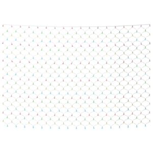 vidaXL LED-Lichternetz Mehrfarbig 3x2 m 204 LEDs Indoor Outdoor