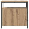 vidaXL Nachttisch Artisan-Eiche 30 x 60 x 60 cm Holzwerkstoff