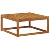 vidaXL Outdoor-Sofagarnitur 9 pcs Natur Massivholz Akazie